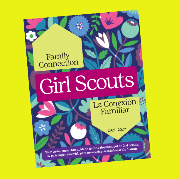 The Girl Scout Family Connection Guide Cover Page Preview